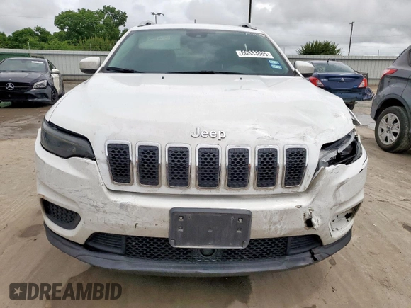 2021 Jeep Cherokee Latitude with VIN 1C4PJLCB3MD180163, listed as a Copart auction lot 60833865 with 95,259 mi miles and Salvage title. Bid and sale history available at DreamBid. Image 5.