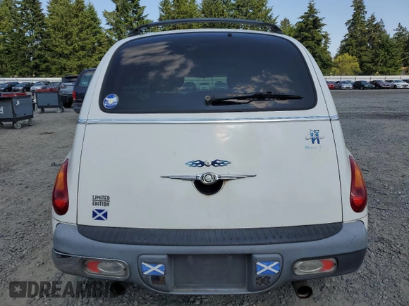 2002 Chrysler PT Cruiser Limited with VIN 3C8FY68B52T257686, listed as a Copart auction lot 59293065 with 252,383 mi miles and Salvage title. Bid and sale history available at DreamBid. Image 6.