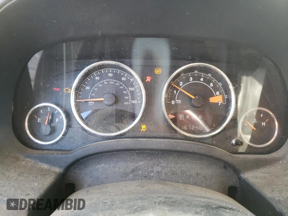 2016 Jeep Compass Latitude with VIN 1C4NJDEB2GD697923, listed as a Copart auction lot 84081394 with 167,240 mi miles and Salvage Title. Bid and sale history available at carsss.com. Image 9.