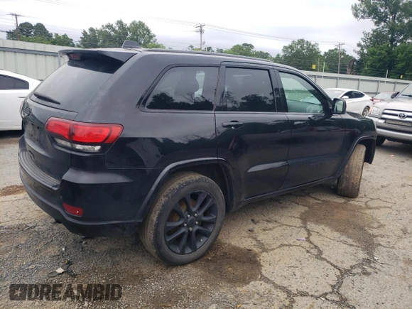 2018 Jeep Grand Cherokee Laredo E with VIN 1C4RJFAG4JC138319, listed as a Copart auction lot 54956925 with 144,938 mi miles and Salvage title. Bid and sale history available at DreamBid. Image 3.