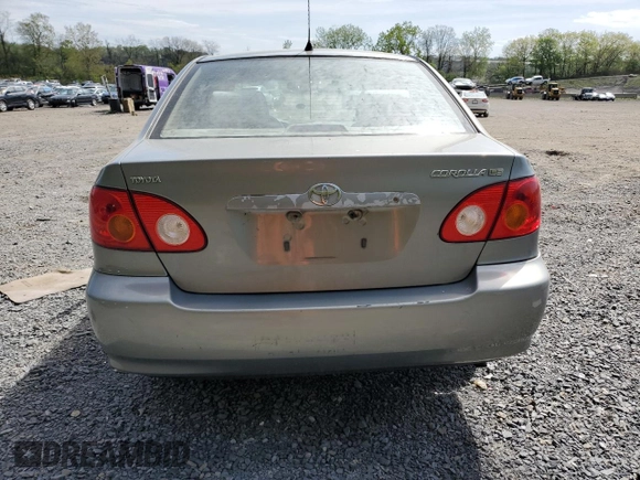 2004 Toyota Corolla CE with VIN 2T1BR38E94C283350, listed as a Copart auction lot 55277095 with 229,572 mi miles and Salvage Title. Bid and sale history available at DreamBid. Image 6.