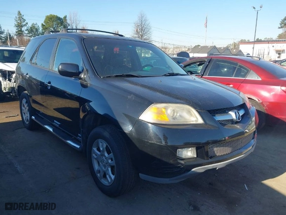 2004 Acura MDX Touring with VIN 2HNYD18724H531002, listed as a IAAI auction lot 41671032 with NaN miles. Bid and sale history available at carsss.com. Image 1.