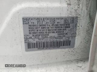 2019 Nissan Sentra SV with VIN 3N1AB7AP1KY429789, listed as a Copart auction lot 54741365 with 109,237 mi miles and Salvage Title. Bid and sale history available at carsss.com. Image 12.