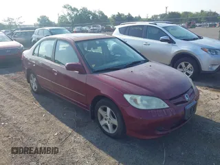 2004 Honda Civic EX z VIN 2HGES26764H621455, wystawiony jako IAAI lot #42499456 z przebiegiem 167 225 mil mil oraz . Historia ofert i sprzedaży dostępna na DreamBid. Obrazek 1.