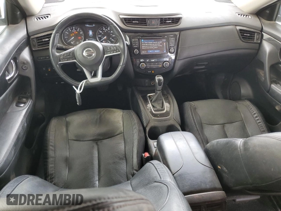 2017 Nissan Rogue SV with VIN 5N1AT2MT2HC871757, listed as a Copart auction lot 50798155 with 103,458 mi miles and Salvage Title. Bid and sale history available at carsss.com. Image 8.