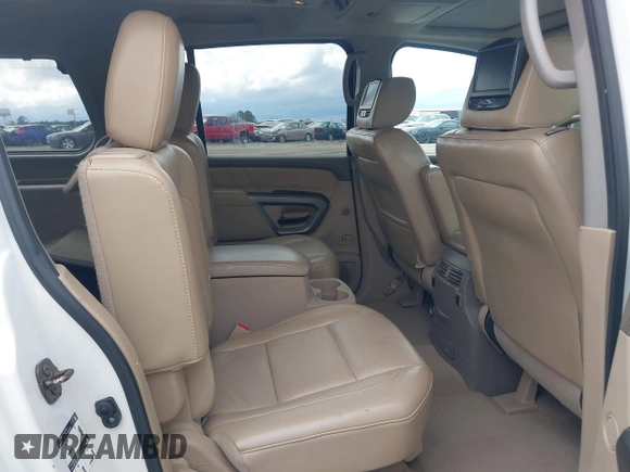2015 Nissan Armada Platinum z VIN 5N1BA0NF9FN606276, wystawiony jako IAAI lot #41865375 z przebiegiem 223 761 mil mil oraz . Historia ofert i sprzedaży dostępna na DreamBid. Obrazek 8.