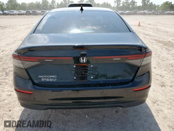 2024 Honda Accord EX with VIN 1HGCY1F37RA059116, listed as a Copart auction lot 60640435 with Not provided miles and Salvage title. Bid and sale history available at DreamBid. Image 6.
