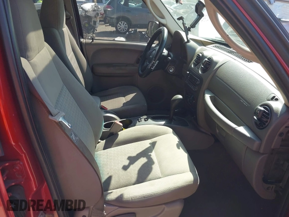 2007 Jeep Liberty Sport with VIN 1J4GL48K87W701907, listed as a IAAI auction lot 41802354 with 179,598 mi miles. Bid and sale history available at carsss.com. Image 5.