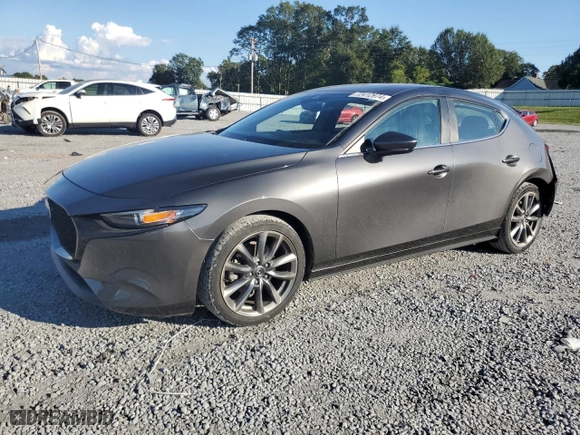 2019 Mazda Mazda3 Hatchback with VIN JM1BPBJM0K1134358, listed as a Copart auction lot 72412974 with 53,707 mi miles and Salvage Title. Bid and sale history available at carsss.com. Image 1.
