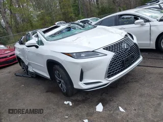 2021 Lexus RX with VIN 2T2HZMDA3MC282824, listed as a IAAI auction lot 42019255 with 1 mi miles. Bid and sale history available at carsss.com. Image 1.