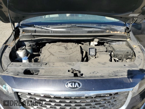 2021 Kia Sedona EX with VIN KNDMB5C11M6673086, listed as a Copart auction lot 42244935 with 57,698 mi miles and Salvage Title. Bid and sale history available at carsss.com. Image 12.