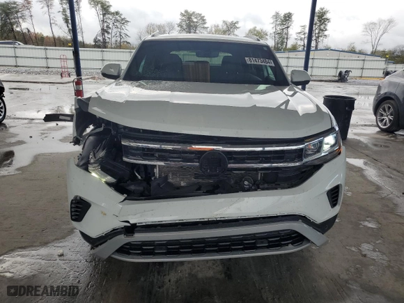 2022 Volkswagen Atlas Cross Sport 3.6L V6 SE w/Technology with VIN 1V2JE2CA3NC227855, listed as a Copart auction lot 81473484 with 27,248 mi miles and Salvage Title. Bid and sale history available at carsss.com. Image 5.