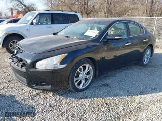 2012 Nissan Maxima 3.5 S with VIN 1N4AA5AP4CC841483, listed as a IAAI auction lot 41769087 with 187,600 mi miles. Bid and sale history available at carsss.com. Image 2.