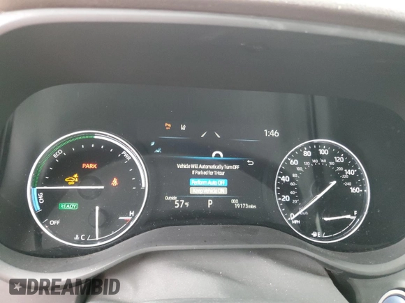 2023 Toyota Sienna Platinum with VIN 5TDESKFC6PS093059, listed as a Copart auction lot 84560654 with 19,173 mi miles and Salvage Title. Bid and sale history available at DreamBid. Image 9.
