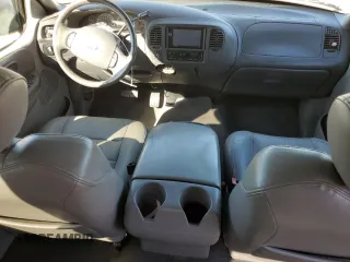 2003 Ford F-150 XLT with VIN 1FTRW08L43KD52642, listed as a Copart auction lot 46829485 with 206,718 mi miles and Salvage Title. Bid and sale history available at carsss.com. Image 8.
