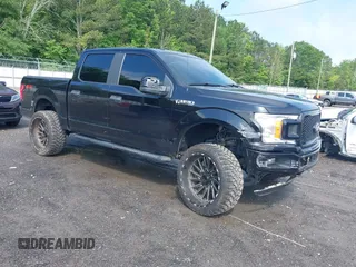2019 Ford F-150 XL with VIN 1FTEW1EP5KKD10667, listed as a IAAI auction lot 42264749 with 137,220 mi miles and . Bid and sale history available at DreamBid. Image 1.