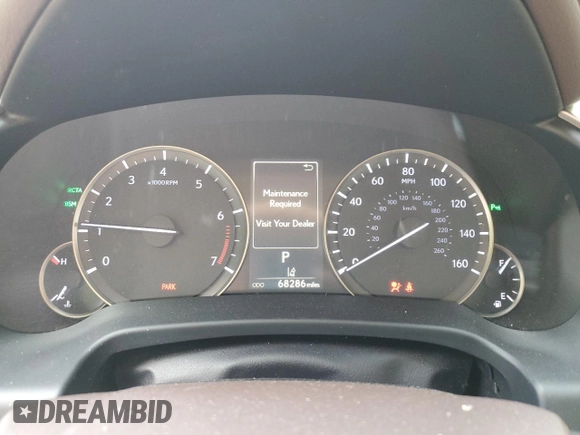 2018 Lexus RX 350L Premium with VIN JTJDZKCA7J2001642, listed as a Copart auction lot 56390725 with 68,286 mi miles and Salvage title. Bid and sale history available at DreamBid. Image 9.