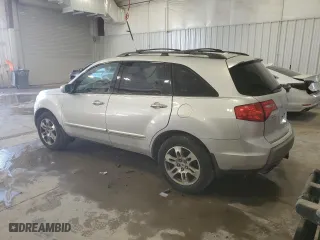 2007 Acura MDX Tech/Entertainment Pkg with VIN 2HNYD28487H537421, listed as a Copart auction lot 44128845 with 122,066 mi miles and Salvage Title. Bid and sale history available at carsss.com. Image 2.