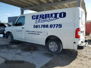2017 Nissan NV Cargo S z VIN 1N6BF0KM4HN808449, wystawiony jako Copart lot #46137235 z przebiegiem 79 136 mil mil oraz Szkoda całkowita • Salvage title. Historia ofert i sprzedaży dostępna na DreamBid. Obrazek 2.