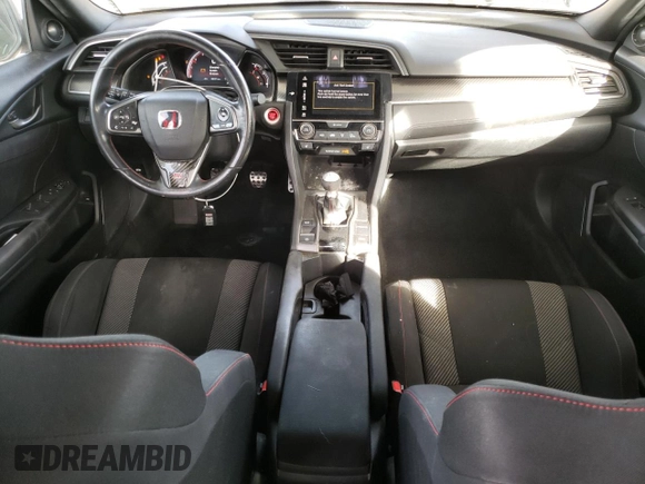 2017 Honda Civic Sedan Si with VIN 2HGFC1E58HH703995, listed as a Copart auction lot 87746465 with 108,227 mi miles and Salvage Title. Bid and sale history available at carsss.com. Image 8.