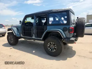 2024 Jeep Wrangler Rubicon X with VIN 1C4RJXFGXRW247781, listed as a Copart auction lot 64393745 with 2,661 mi miles and Salvage title. Bid and sale history available at DreamBid. Image 2.