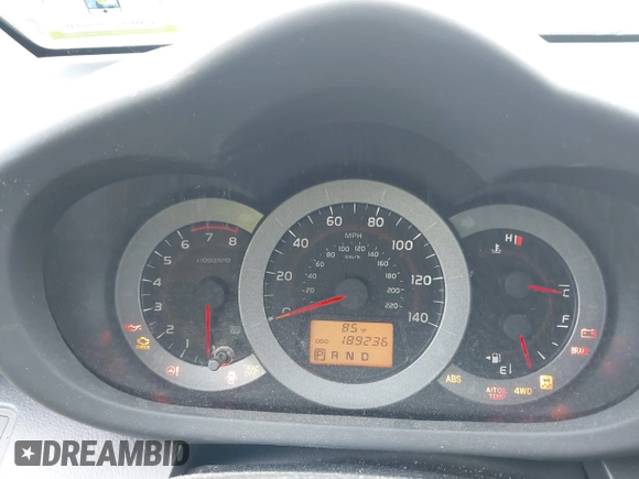 2012 Toyota RAV4 Sport with VIN JTMRF4DV5C5050774, listed as a IAAI auction lot 42662297 with 189,236 mi miles and . Bid and sale history available at DreamBid. Image 7.