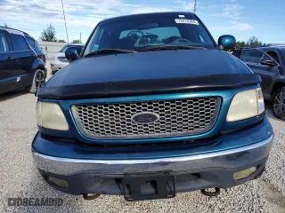 2001 Ford F-150 SuperCrew XLT with VIN 1FTRW08L41KE82711, listed as a Copart auction lot 73413384 with 0 mi miles and Salvage Title. Bid and sale history available at carsss.com. Image 5.