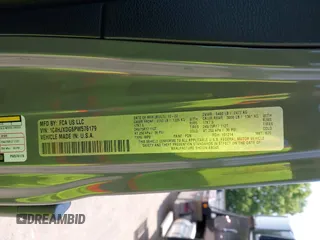 2023 Jeep Wrangler Sport Altitude с VIN 1C4HJXDG6PW576179, выставлен на аукционе IAAI как лот 42345627 с пробегом 20 112 миль миль и . История ставок и продаж доступна на DreamBid. Изображение 9.