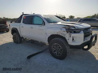2024 Chevrolet Colorado 4WD ZR2 with VIN 1GCPTFEKXR1111908, listed as a Copart auction lot 52836865 with 25,106 mi miles and Salvage Title. Bid and sale history available at carsss.com. Image 4.