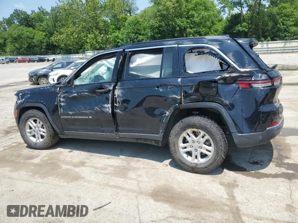 2024 Jeep Grand Cherokee Altitude с VIN 1C4RJHAG7RC165750, выставлен на аукционе Copart как лот 60416005 с пробегом 12 867 миль миль и Списание • Salvage title. История ставок и продаж доступна на DreamBid. Изображение 2.
