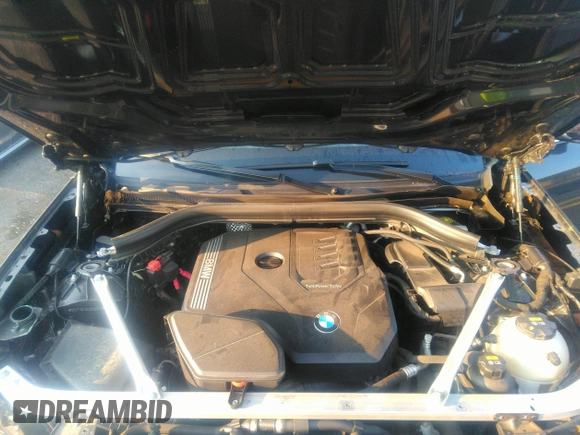 2020 BMW X3 xDrive30i with VIN 5UXTY5C09L9D66653, listed as a IAAI auction lot 40030845 with 38,965 mi miles and . Bid and sale history available at DreamBid. Image 10.