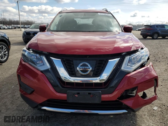 2017 Nissan Rogue S with VIN JN8AT2MV7HW282776, listed as a Copart auction lot 51732365 with Not Provided miles and Salvage Title. Bid and sale history available at DreamBid. Image 5.