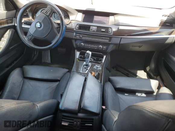 2013 BMW 5 Series 550i with VIN WBAFR9C57DDX80358, listed as a Copart auction lot 71498244 with 120,132 mi miles and Clean Title. Bid and sale history available at DreamBid. Image 8.