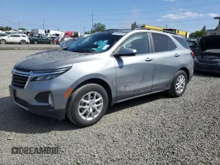 2024 Chevrolet Equinox LT with VIN 3GNAXUEG0RL326949, listed as a Copart auction lot 53908165 with 14,857 mi miles and Salvage Title. Bid and sale history available at carsss.com. Image 1.