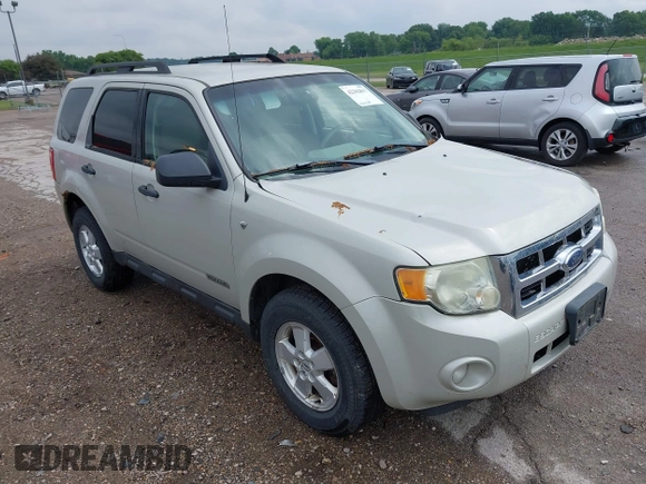 2008 Ford Escape XLT with VIN 1FMCU03148KA50269, listed as a IAAI auction lot 42362817 with 184,379 mi miles and . Bid and sale history available at DreamBid. Image 1.