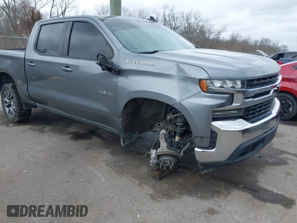 2020 Chevrolet Silverado 1500 LT with VIN 3GCPWCED8LG285993, listed as a IAAI auction lot 41664807 with 63,637 mi miles. Bid and sale history available at carsss.com. Image 6.