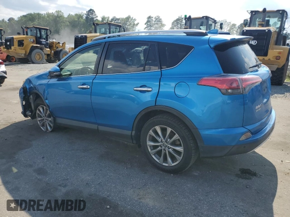 2016 Toyota RAV4 Limited with VIN JTMYFREV1GJ077247, listed as a Copart auction lot 60534045 with 80,863 mi miles and Salvage title. Bid and sale history available at DreamBid. Image 2.