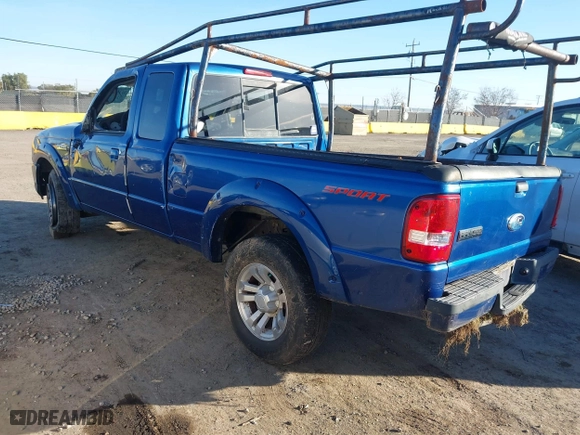 2007 Ford Ranger STX with VIN 1FTYR44U17PA49593, listed as a IAAI auction lot 41493645 with 170,657 mi miles. Bid and sale history available at carsss.com. Image 3.