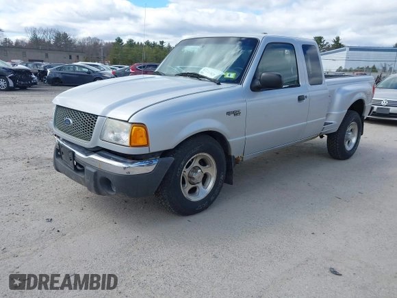 2001 Ford Ranger XL Fleet with VIN 1FTZR15E61TA83280, listed as a IAAI auction lot 42050223 with 216,957 mi miles. Bid and sale history available at carsss.com. Image 2.