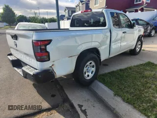 2023 Nissan Frontier S with VIN 1N6ED1CL8PN657547, listed as a Copart auction lot 64338765 with 26,064 mi miles and Clean title. Bid and sale history available at DreamBid. Image 4.