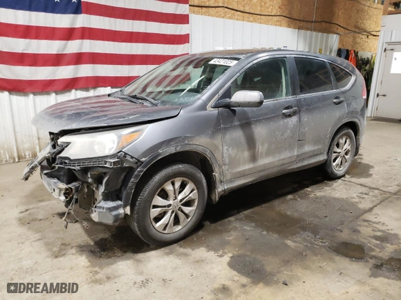2013 Honda CR-V EX with VIN 2HKRM4H50DH602103, listed as a Copart auction lot 43421025 with 134,663 mi miles and Salvage Title. Bid and sale history available at carsss.com. Image 1.