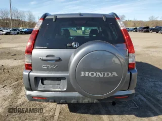 2005 Honda CR-V EX SE with VIN JHLRD78965C012301, listed as a Copart auction lot 53502305 with 0 mi miles and Salvage Title. Bid and sale history available at carsss.com. Image 6.