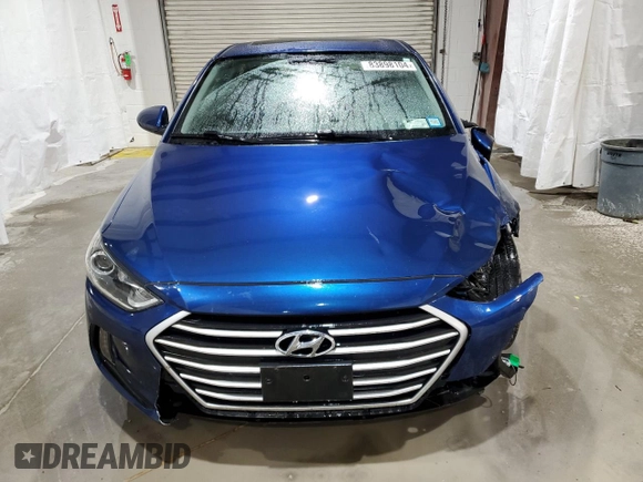 2017 Hyundai Elantra Limited with VIN 5NPD84LF8HH165455, listed as a Copart auction lot 54668785 with 145,968 mi miles and Non Repairable. Bid and sale history available at DreamBid. Image 5.