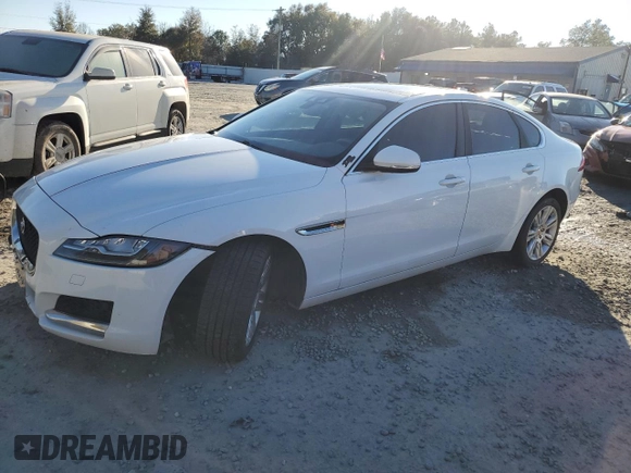 2017 Jaguar XF 35t Premium with VIN SAJBD4BV2HCY34165, listed as a Copart auction lot 42746035 with 128,364 mi miles and Clean title. Bid and sale history available at DreamBid. Image 1.
