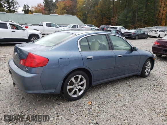 2005 Infiniti G35 with VIN JNKCV51F45M313923, listed as a Copart auction lot 75813304 with 126,894 mi miles and Clean Title. Bid and sale history available at DreamBid. Image 3.