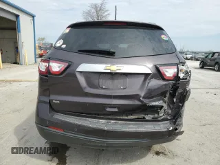 2015 Chevrolet Traverse LT with VIN 1GNKVGKDXFJ365993, listed as a Copart auction lot 51039925 with 172,386 mi miles and Salvage Title. Bid and sale history available at DreamBid. Image 6.