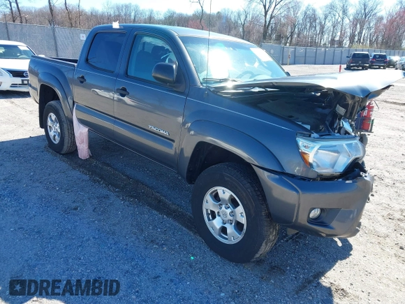 2015 Toyota Tacoma with VIN 3TMLU4EN0FM194841, listed as a IAAI auction lot 41860349 with 200,005 mi miles and . Bid and sale history available at DreamBid. Image 1.