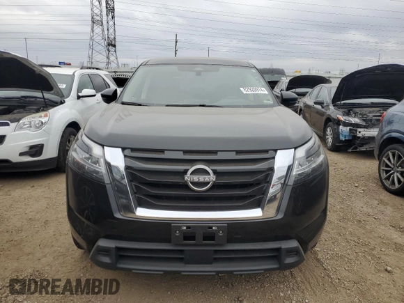 2022 Nissan Pathfinder S with VIN 5N1DR3AC3NC224298, listed as a Copart auction lot 82920974 with 37,515 mi miles and Salvage title. Bid and sale history available at DreamBid. Image 5.