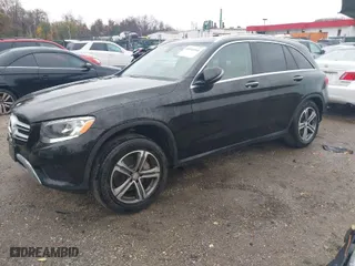 2017 Mercedes-Benz GLC with VIN WDC0G4KB0HF145799, listed as a IAAI auction lot 40918568 with 80,517 mi miles. Bid and sale history available at carsss.com. Image 2.
