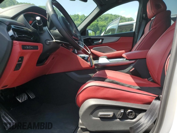 2023 Acura MDX w/A-Spec Package with VIN 5J8YE1H05PL042995, listed as a Copart auction lot 62337905 with 45,893 mi miles and Salvage title. Bid and sale history available at DreamBid. Image 7.